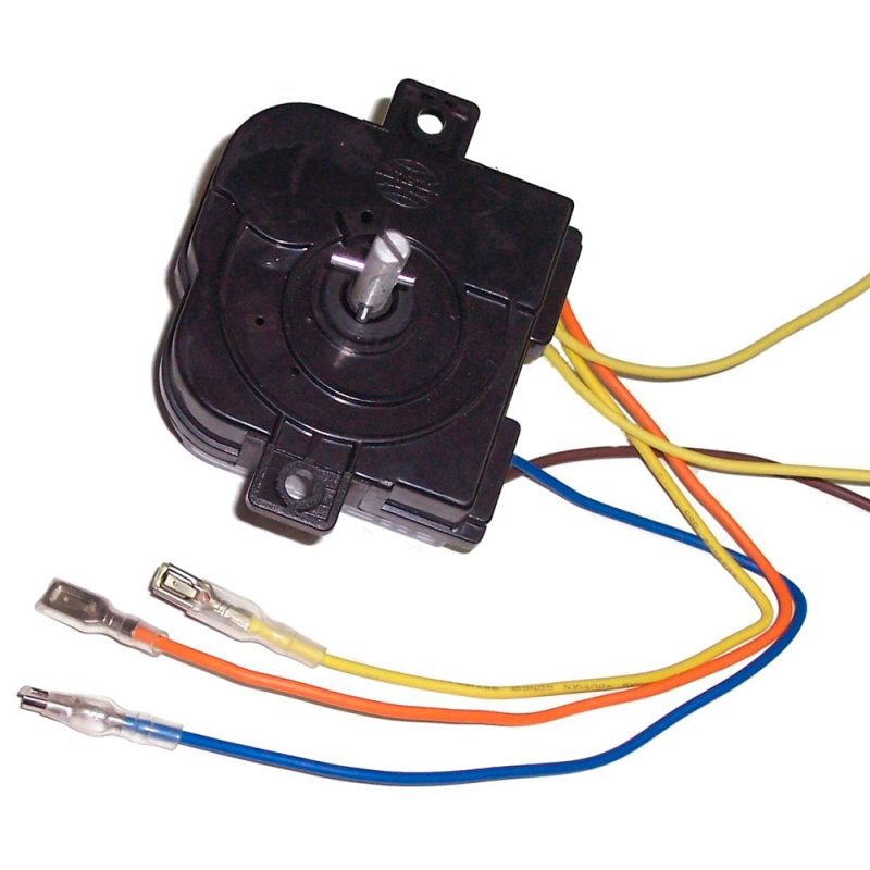 RELOJ DE LAVADO NEGRO 6 CABLES CUADRADO SIRVE MABE LED1021