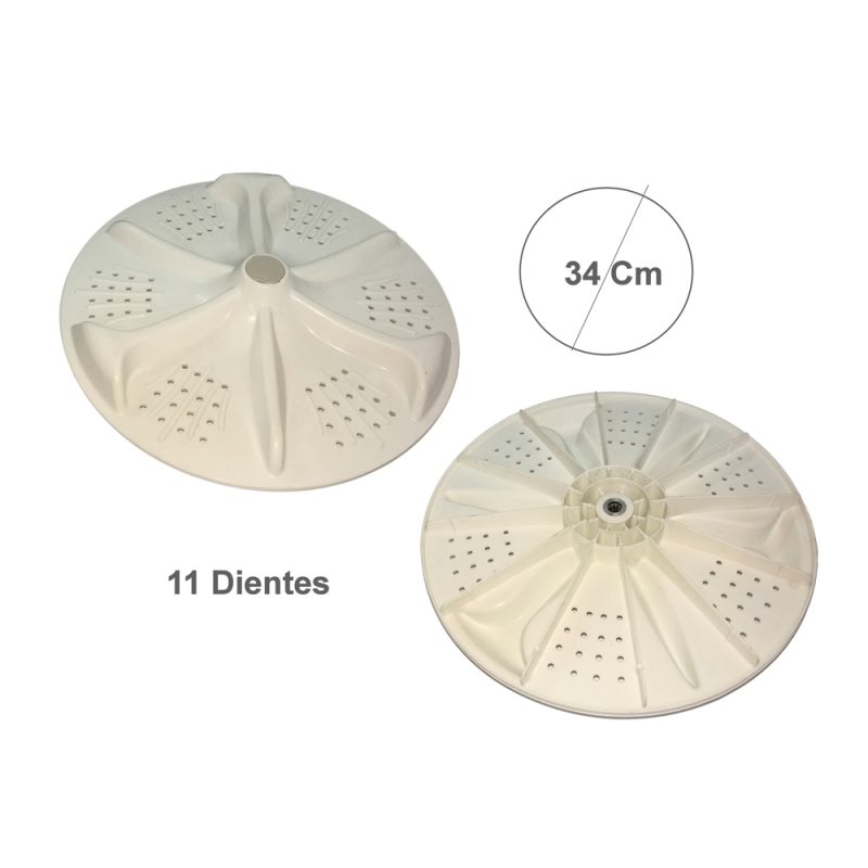 PLATO AGITADOR 34CMS DIAM. 11 DIENTES DW