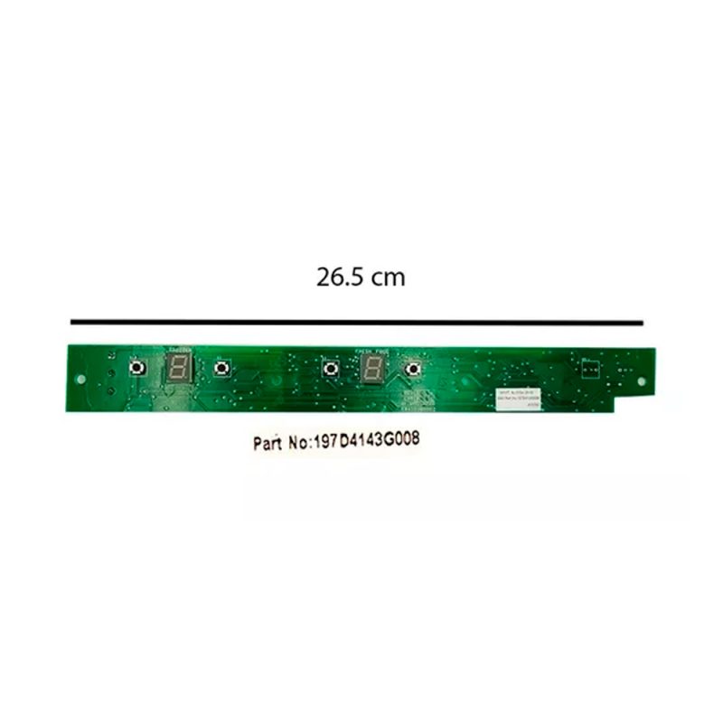 TARJETA TEMPERATURAS REF MABE GE 4 BOTONES